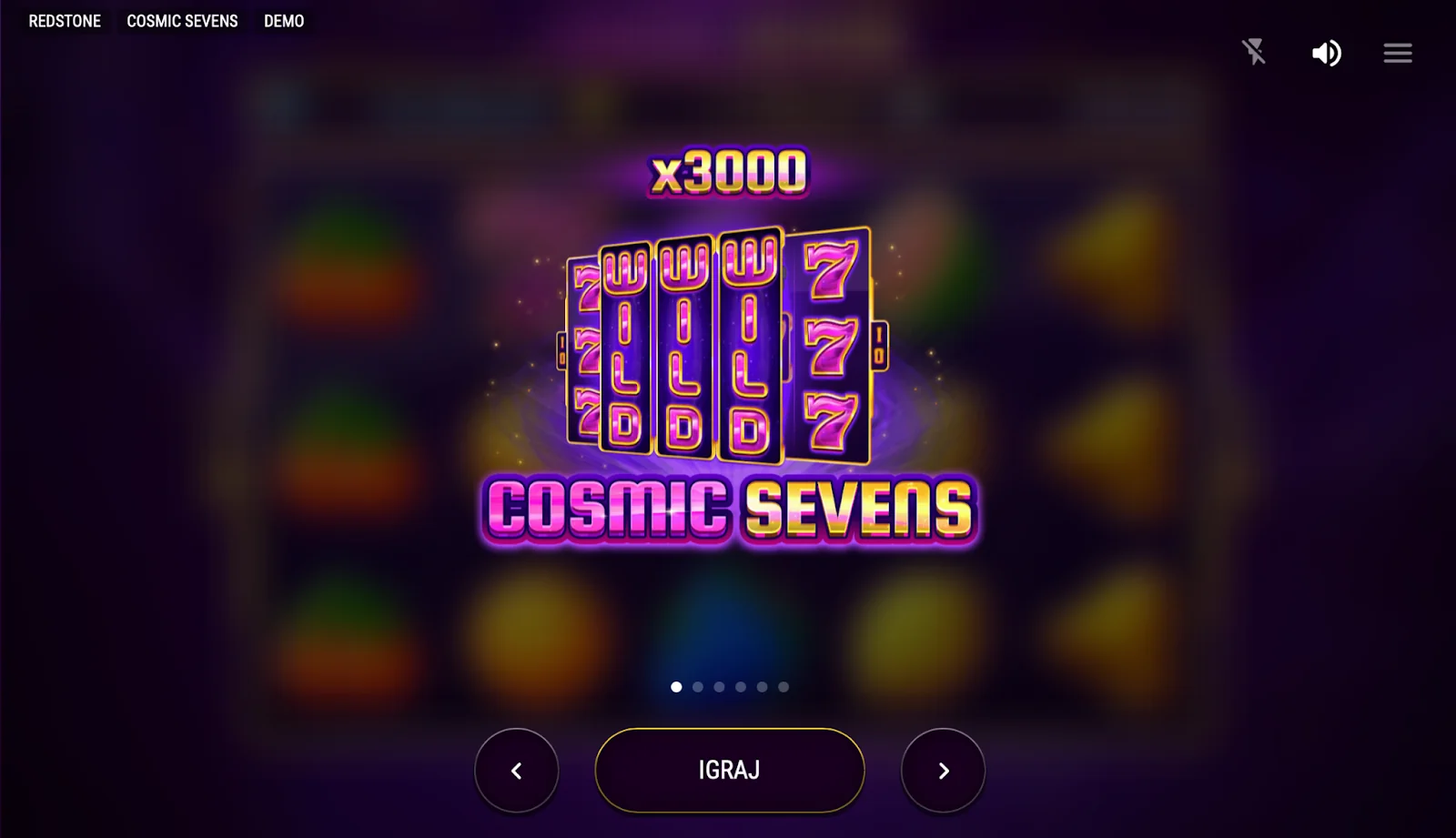 Cosmic Sevens TEZ